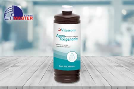 Vitascom Agua Oxigenada 480 ml